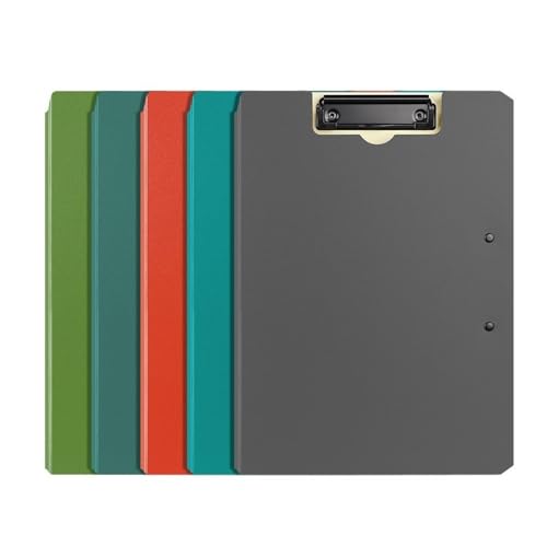 Lizhuzhuzs28 klemmbrettmappe 5 Stück mehrfarbige Faltbare Abdeckung Klemmbrett Ordner stabil Doppel-Clip Ordner Vertrag Datei Organizer Binder Klemmbrett-Mappe Lizhuzhuzs28 klemmbrettmappe 5 Stück mehrfarbige Faltbare Abdeckung Klemmbrett Ordner stabil Doppel-Clip Ordner Vertrag Datei Organizer Binder Klemmbrett-Mappe von Lizhuzhuzs28
