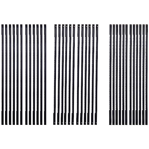 Lizien 36 StüCk DekupiersäGe Scrollen BläTter 127 Mm Kohlenstoff Stahl LaubsäGe BläTter mit Kreuz Stift 15/18/24 ZäHne Standard Fein Schnitt SäGe BläTter Lizien 36 StüCk DekupiersäGe Scrollen BläTter 127 Mm Kohlenstoff Stahl LaubsäGe BläTter mit Kreuz Stift 15/18/24 ZäHne Standard Fein Schnitt SäGe BläTter von Lizien