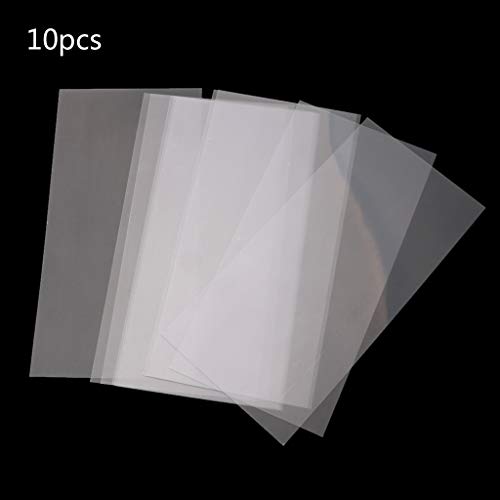 Ljmyy 10 Stück Folien Armband Anhänger Epoxidharz Form Tinte Stil Folie Füllungen für Kunst Handwerk Dekor Zubehör Ring von Ljmyy
