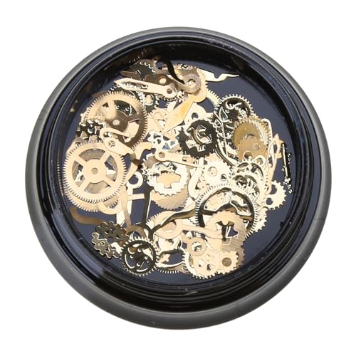 Ljmyy Cogs Gears Harzfüller, Hohlharz-Anhänger, Messing-Epoxidharz, Füllstoffe für Spielzeug, Fotorahmen Ljmyy Cogs Gears Harzfüller, Hohlharz-Anhänger, Messing-Epoxidharz, Füllstoffe für Spielzeug, Fotorahmen von Ljmyy