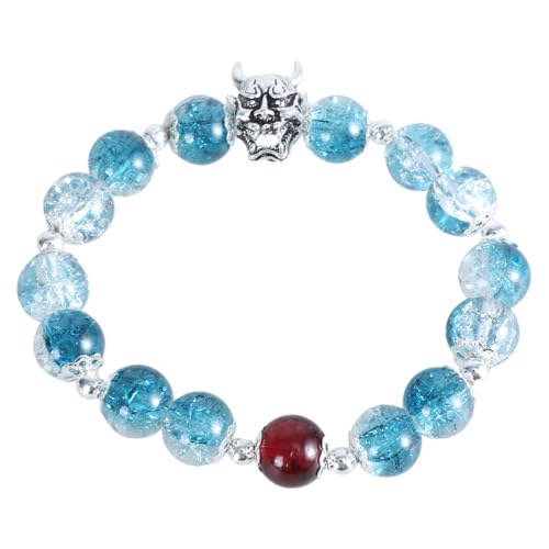 Ljmyy Genshin Xiao Armband mit Glasperlen, handgefertigter Anhänger, Unisex, Schmuckzubehör, Armband Ljmyy Genshin Xiao Armband mit Glasperlen, handgefertigter Anhänger, Unisex, Schmuckzubehör, Armband von Ljmyy