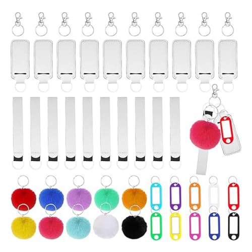 Ljmyy Sublimationshalter, Schlüsselanhänger, Neopren, Lippenstift, Ärmel, Ringe, stilvolle Schlüsselanhänger, Anhänger, Taschenbehang, Dekoration, Schlüsselanhänger Ljmyy Sublimationshalter, Schlüsselanhänger, Neopren, Lippenstift, Ärmel, Ringe, stilvolle Schlüsselanhänger, Anhänger, Taschenbehang, Dekoration, Schlüsselanhänger von Ljmyy
