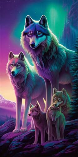 Diamond Painting, Diamond Painting Erwachsene Kinder, Diamant Painting Bilder Erwachsene, Diamond Painting Set, Diamond Painting Bilder, Diamond-Painting, 5D Diamant Diamanten Painting, Wolf 50x100cm Diamond Painting, Diamond Painting Erwachsene Kinder, Diamant Painting Bilder Erwachsene, Diamond Painting Set, Diamond Painting Bilder, Diamond-Painting, 5D Diamant Diamanten Painting, Wolf 50x100cm von Ljpsse