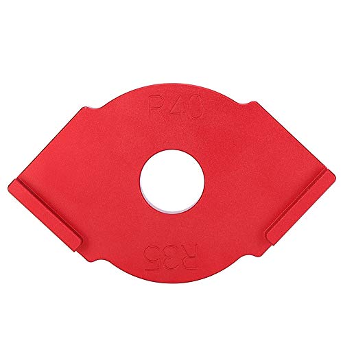 Abgerundete Eck schablone Hand Trimmer Gravier maschine Filet werkzeuge R35 R40 für die Holz bearbeitung von LjwZekyrnt