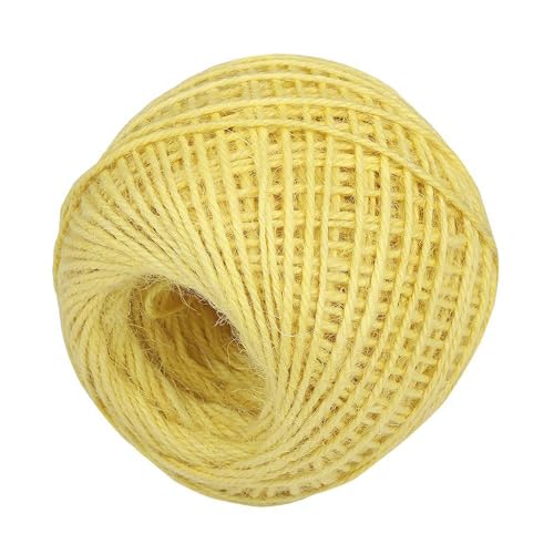 Lkw Ogechi 100m 2mm Farbe Jute-Schnur, Bunte Jute Schnur, Natur Juteschnur, Bastelschnur DIY, für Kunstwerke, Handwerk, Floristik, Gartenarbeit, Geschenkverpackung, Dekoration Lkw Ogechi 100m 2mm Farbe Jute-Schnur, Bunte Jute Schnur, Natur Juteschnur, Bastelschnur DIY, für Kunstwerke, Handwerk, Floristik, Gartenarbeit, Geschenkverpackung, Dekoration von Lkw Ogechi