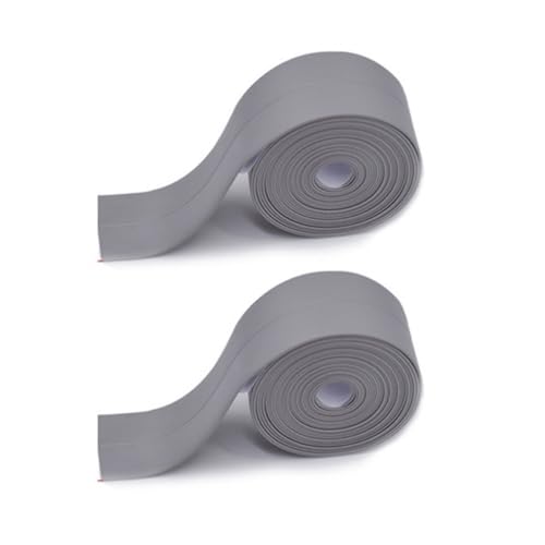 Lkw Ogechi 2 Rollen Dichtungsband Selbstklebend, PVC Wasserdicht Klebeband 38mm x 3.2m, Dichtband Selbstklebend, für Dusche, Küche, Toilette, Wandecke, Badewanne Lkw Ogechi 2 Rollen Dichtungsband Selbstklebend, PVC Wasserdicht Klebeband 38mm x 3.2m, Dichtband Selbstklebend, für Dusche, Küche, Toilette, Wandecke, Badewanne von Lkw Ogechi