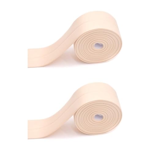 Lkw Ogechi 2 Rollen Dichtungsband Selbstklebend, PVC Wasserdicht Klebeband 38mm x 3.2m, Dichtband Selbstklebend, für Dusche, Küche, Toilette, Wandecke, Badewanne Lkw Ogechi 2 Rollen Dichtungsband Selbstklebend, PVC Wasserdicht Klebeband 38mm x 3.2m, Dichtband Selbstklebend, für Dusche, Küche, Toilette, Wandecke, Badewanne von Lkw Ogechi