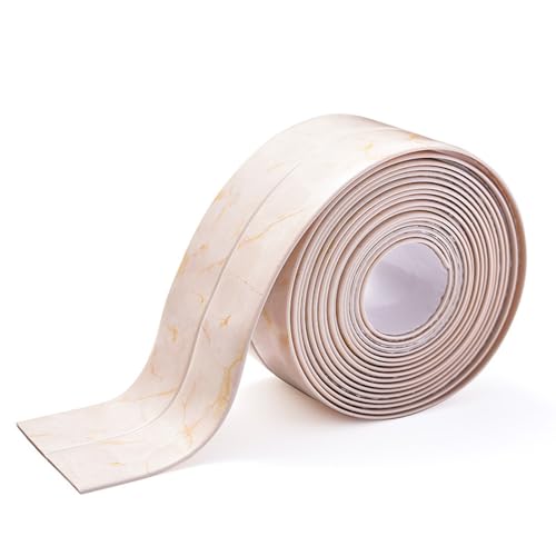 Lkw Ogechi Dichtungsband PVC Selbstklebend, 5 CM Breit Klebeband Dichtband Selbstklebend, Wasserdicht Anti-Schimmel Klebeband, für Küche, Bad, Toilette, Badewanne, Wandboden Lkw Ogechi Dichtungsband PVC Selbstklebend, 5 CM Breit Klebeband Dichtband Selbstklebend, Wasserdicht Anti-Schimmel Klebeband, für Küche, Bad, Toilette, Badewanne, Wandboden von Lkw Ogechi