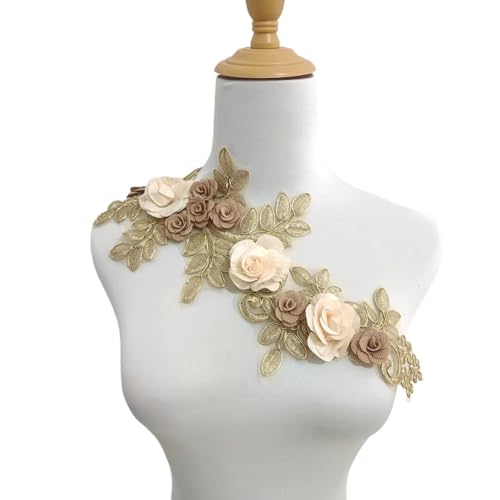 Lmlliang 1 x farbige Blumenapplikation, bestickter Aufnäher für selbstgemachte Kleidung, Jeans, Kleidung, Kleid und so weiter Lmlliang 1 x farbige Blumenapplikation, bestickter Aufnäher für selbstgemachte Kleidung, Jeans, Kleidung, Kleid und so weiter von Lmlliang