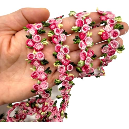Lmlliang 4,5 m Rosen-Bordüre, Blumenstoff, bestickte Applikation, Nähen, Basteln, Hochzeit, Brautkleid, DIY-Dekoration, 20 mm Lmlliang 4,5 m Rosen-Bordüre, Blumenstoff, bestickte Applikation, Nähen, Basteln, Hochzeit, Brautkleid, DIY-Dekoration, 20 mm von Lmlliang