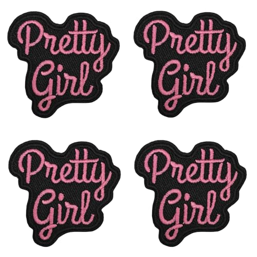 4 Stück Pretty Girl bestickte Applikationen zum Aufbügeln oder Aufnähen 4 Stück Pretty Girl bestickte Applikationen zum Aufbügeln oder Aufnähen von Lmshuqun