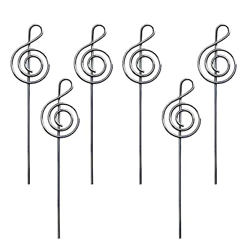 Metall Fotohalter, 6 Pcs Metalldrähte Memo Clip, Kartenhalter, Tischnummer Clip, für Party Geburtstag Hochzeit Kuchen Dekor Silber Metall Fotohalter, 6 Pcs Metalldrähte Memo Clip, Kartenhalter, Tischnummer Clip, für Party Geburtstag Hochzeit Kuchen Dekor Silber von Lmyzcbzl