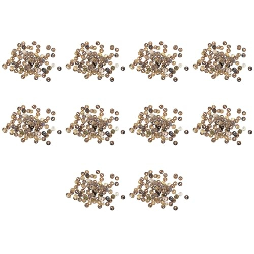 Lnfxkvva Perlenknöpfe, 8 mm, Perlmutt, runde Köpfe, 1000 Stück Lnfxkvva Perlenknöpfe, 8 mm, Perlmutt, runde Köpfe, 1000 Stück von Lnfxkvva