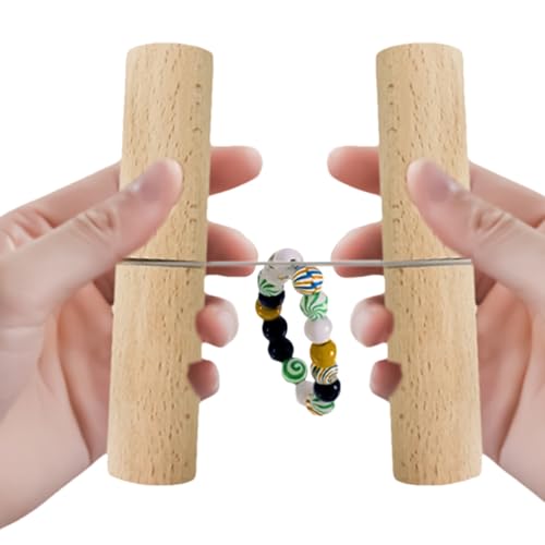 Lnhgh Knotengreifer Werkzeug Für Silikonperlen | Perlenknotenziehholz aus Holz - Multifunktionelles Schmuckbastelwerkzeug Für Lanyard-Design, Bastelkurse, Angelarmbänder Und Kreativprojekte Lnhgh Knotengreifer Werkzeug Für Silikonperlen | Perlenknotenziehholz aus Holz - Multifunktionelles Schmuckbastelwerkzeug Für Lanyard-Design, Bastelkurse, Angelarmbänder Und Kreativprojekte von Lnhgh