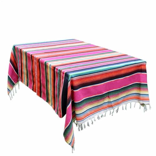 Lnhgh Mexikanische Tisch Decke, Ethnischen Stil Stranddecke Baumwolle Mexikanischen Indischen Handgefertigten Regenbogen Decke, Mexikanischer Hochzeits Partydekoration Stranddecke Tisch Lnhgh Mexikanische Tisch Decke, Ethnischen Stil Stranddecke Baumwolle Mexikanischen Indischen Handgefertigten Regenbogen Decke, Mexikanischer Hochzeits Partydekoration Stranddecke Tisch von Lnhgh