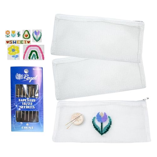 Lnhgh Nähen mit klarem Netzblatt, Maschenblattnähenset - Clear Mesh Sheet Stickbeutel Accessoire - Crochet Projects Lösung Strickwerkzeugwerkzeug für Fachleute, Anfänger, Anfänger Lnhgh Nähen mit klarem Netzblatt, Maschenblattnähenset - Clear Mesh Sheet Stickbeutel Accessoire - Crochet Projects Lösung Strickwerkzeugwerkzeug für Fachleute, Anfänger, Anfänger von Lnhgh