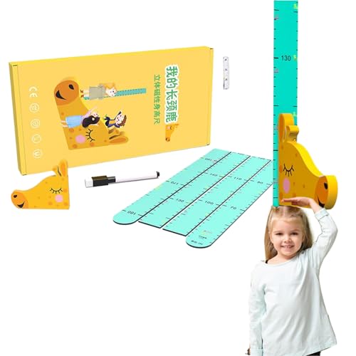 Lnhgh Wandhöhenmesser Für Kinder,180 cm Wachstumstabelle Messlatte - Abnehmbare Magnetische Wandmaße Für Kinderzimmer Spielzimmer Kindergarten Mädchenzimmer Lnhgh Wandhöhenmesser Für Kinder,180 cm Wachstumstabelle Messlatte - Abnehmbare Magnetische Wandmaße Für Kinderzimmer Spielzimmer Kindergarten Mädchenzimmer von Lnhgh