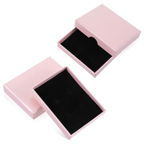 Lnngub 3 Stück Schmuckschachtel, 9 x 7 x 1,6 cm Schmuckkästchen Klein Rosa Schmuckschatulle aus Papier Schmuck-Geschenkbox Schmuck Aufbewahrungsbox für Armbänder Armreife Ringe Ohrringe Halsketten Lnngub 3 Stück Schmuckschachtel, 9 x 7 x 1,6 cm Schmuckkästchen Klein Rosa Schmuckschatulle aus Papier Schmuck-Geschenkbox Schmuck Aufbewahrungsbox für Armbänder Armreife Ringe Ohrringe Halsketten von Lnngub