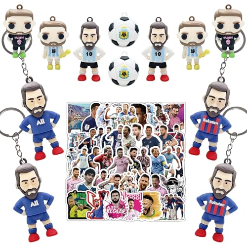 62 Stück Party Mitgebsel Kindergeburtstag Junge,12 Stück Fußball-Thema 3D Schlüsselanhänger,50 Stück Fußballstar Aufkleber,Wasserdichte Aufkleber für Kinder, Give Aways Party Gastgeschenk Junge 62 Stück Party Mitgebsel Kindergeburtstag Junge,12 Stück Fußball-Thema 3D Schlüsselanhänger,50 Stück Fußballstar Aufkleber,Wasserdichte Aufkleber für Kinder, Give Aways Party Gastgeschenk Junge von Lnxquizzic