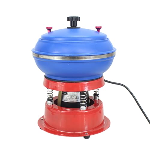 LoJax Edelstein -Meißel Und Polierer Leistungsstarke Edelsteinpolierer Tumbler Vibration Polishing Machine Kapazität Für Metallschmuck Schwierigkeitspolizierer Schleifwerkzeuge Mühle von LoJax