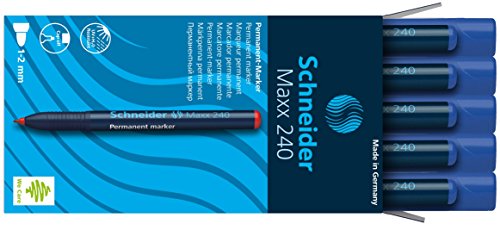 Schneider Permanent-Marker Maxx 240 blau F - 10er Pack Schneider Permanent-Marker Maxx 240 blau F - 10er Pack von Lobcede.be