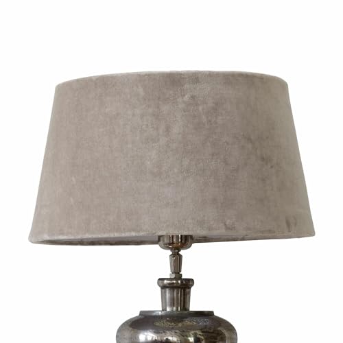 LOBERON Lampenschirm Anfor, für Tisch- oder Stehlampen geeignet, passend für E27-Fassungen, Wohn-Accessoire, Eisen, Baumwollsamt, beige LOBERON Lampenschirm Anfor, für Tisch- oder Stehlampen geeignet, passend für E27-Fassungen, Wohn-Accessoire, Eisen, Baumwollsamt, beige von Loberon