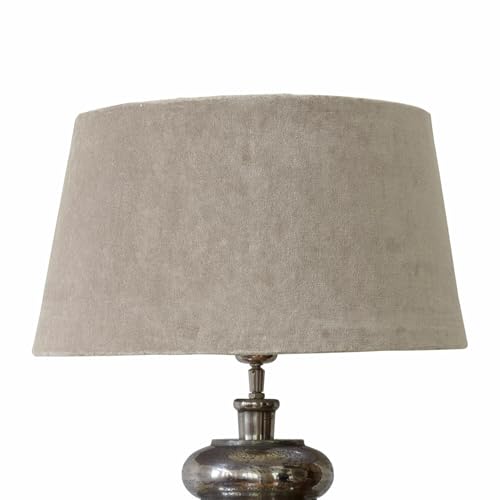 LOBERON Lampenschirm Boffas, für Tisch- oder Stehlampen, passend für einen Lampenfuß mit E27-Fassungen, Wohn-Accessoire, Wohndeko, Eisen, Baumwollsamt, beige LOBERON Lampenschirm Boffas, für Tisch- oder Stehlampen, passend für einen Lampenfuß mit E27-Fassungen, Wohn-Accessoire, Wohndeko, Eisen, Baumwollsamt, beige von Loberon