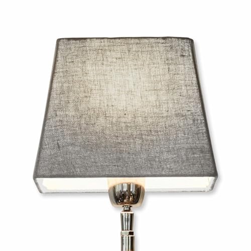 LOBERON Lampenschirm Linderas, stilvolle Rechteck-Form, für Tisch- oder Stehlampen geeignet, passend für E-14-Fassungen, Wohn-Accessoire, Lampenzubehör, Leinen, Kunststoff, Eisen, taupe LOBERON Lampenschirm Linderas, stilvolle Rechteck-Form, für Tisch- oder Stehlampen geeignet, passend für E-14-Fassungen, Wohn-Accessoire, Lampenzubehör, Leinen, Kunststoff, Eisen, taupe von Loberon