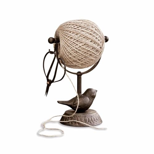 Loberon Schnurhalter Ortolan - Deko Aufbewahrung Für Kordel & Schnur - Mit Schere & Hanf-Schnur - Ideal Für Garten & Home Office Loberon Schnurhalter Ortolan - Deko Aufbewahrung Für Kordel & Schnur - Mit Schere & Hanf-Schnur - Ideal Für Garten & Home Office von Loberon