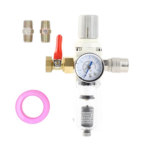 Auto Drain Air Line Filter 1/2in NPT Inlet Air Compressor Filter with 150PSI Pressure and Valve Switch Auto Drain Air Line Filter 1/2in NPT Inlet Air Compressor Filter with 150PSI Pressure and Valve Switch von Loboo Idea