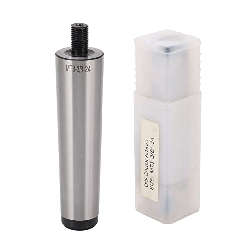 Drill Chuck Arbor MT3 Shank to 3/8in‑24 Threaded Mill Chuck Arbor Adapter for Tapping Machine Drill Chuck Arbor MT3 Shank to 3/8in‑24 Threaded Mill Chuck Arbor Adapter for Tapping Machine von Loboo Idea