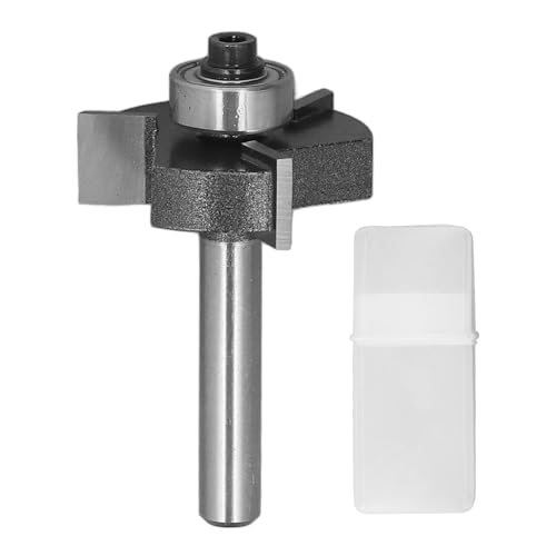 LOCADENCE T Slot Router Bit-, Zunge-und Groove-Router-Bit-Set, Holz fräser mit Lagers ch neider, 1/4 Schaft 3/8 Tiefe 3 Flötens pur Bit für Sperrholz-Grooving-Rabatt LOCADENCE T Slot Router Bit-, Zunge-und Groove-Router-Bit-Set, Holz fräser mit Lagers ch neider, 1/4 Schaft 3/8 Tiefe 3 Flötens pur Bit für Sperrholz-Grooving-Rabatt von Locadence