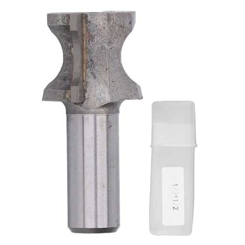 LOCADENCE halb runde Router Bit, 1/2in Shank Bullnose Router Bit, halb runde Kantenrouter, Holzfräsen -Cutter -Bohrwerkzeug für Türtischschrank Regale Regale LOCADENCE halb runde Router Bit, 1/2in Shank Bullnose Router Bit, halb runde Kantenrouter, Holzfräsen -Cutter -Bohrwerkzeug für Türtischschrank Regale Regale von Locadence