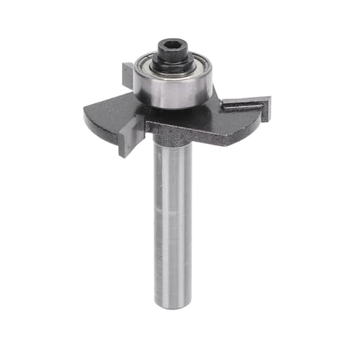 Locadenz T Form Router Bit, Bogen Bieger Router Bit, 3 Zähnekugellager Schlitzschneider Bit, Holzbearbeitungs Mahlen Cutter-Werkzeug für Holzsperrholz 5/32 Schnitthöhe Locadenz T Form Router Bit, Bogen Bieger Router Bit, 3 Zähnekugellager Schlitzschneider Bit, Holzbearbeitungs Mahlen Cutter-Werkzeug für Holzsperrholz 5/32 Schnitthöhe von Locadence
