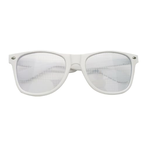 Lodoot Love Effects Brille Uhr Lichter ändern Herz Beugung Brille bei Nacht Liebe Lichter Uni Weihnachten Liebe Effekt Optischer Spiegel von Lodoot