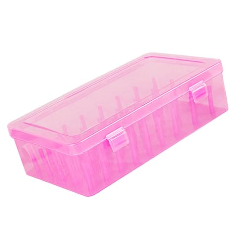 Lodoot Transparente Garnspulenbox, 42 Spulen, Aufbewahrungsbox, Garnspulen-Aufbewahrungsbox, Nähgarn, Organizer, Nähzubehör, Angelausrüstung, Organizer Lodoot Transparente Garnspulenbox, 42 Spulen, Aufbewahrungsbox, Garnspulen-Aufbewahrungsbox, Nähgarn, Organizer, Nähzubehör, Angelausrüstung, Organizer von Lodoot