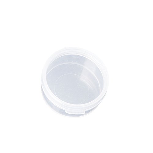 Runde transparente Behälter für Perlen, Schmuck, Aufbewahrungsboxen für runde transparente Behälter mit Deckel von Lodoot