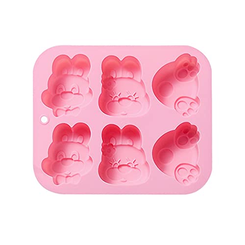 Silikonform mit 6 Mulden, Kuchendekoration, Fondant, Schokolade, Kekse, Kuchenformen zum Backen für Dekorationen, Dekorationen, Gebäckformen, Epoxidharz Silikonform mit 6 Mulden, Kuchendekoration, Fondant, Schokolade, Kekse, Kuchenformen zum Backen für Dekorationen, Dekorationen, Gebäckformen, Epoxidharz von Lodoot