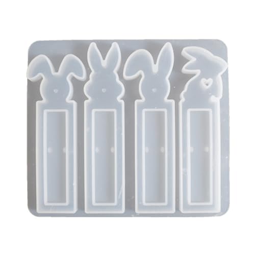 Silikonformen-Set mit 4 Mulden, Osterhasen, zum Basteln und Dekorieren, Geldgeschenkbox, Harze, Gießformen, Epoxidharze Silikonformen-Set mit 4 Mulden, Osterhasen, zum Basteln und Dekorieren, Geldgeschenkbox, Harze, Gießformen, Epoxidharze von Lodoot