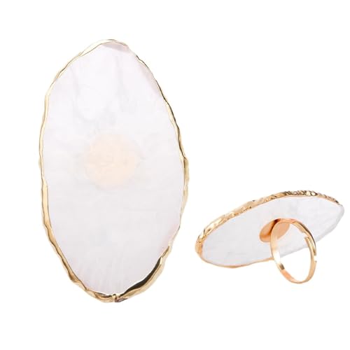 Tragbare Harz-Marmor-Kunst-Mischplatten, verstellbarer Malpinsel-Fingerhalter für Maniküre und Make-up-Liebhaber und professionelle Make-up-Künstler Tragbare Harz-Marmor-Kunst-Mischplatten, verstellbarer Malpinsel-Fingerhalter für Maniküre und Make-up-Liebhaber und professionelle Make-up-Künstler von Lodoot