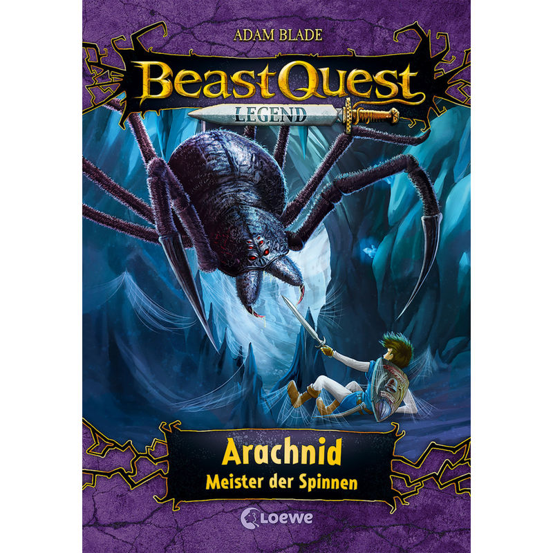 Arachnid, Meister Der Spinnen / Beast Quest Legend Bd.11 - Adam Blade, Gebunden von Loewe Verlag