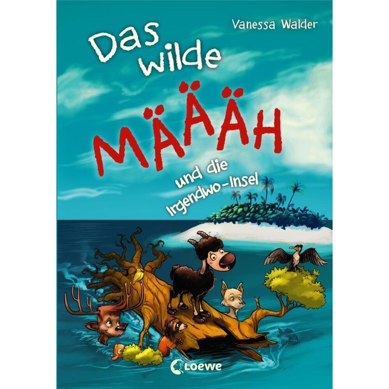 Das Wilde Määäh Und Die Irgendwo-Insel / Das Wilde Mäh Bd.3 - Vanessa Walder, Gebunden von Loewe Verlag