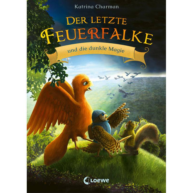 Der Letzte Feuerfalke Und Die Dunkle Magie / Der Letzte Feuerfalke Bd.6 - Katrina Charman, Gebunden von Loewe Verlag