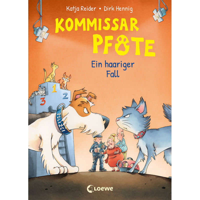 Ein Haariger Fall / Kommissar Pfote Bd.4 - Katja Reider, Gebunden von Loewe Verlag
