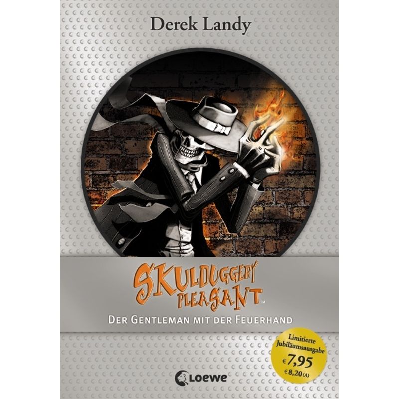 Skulduggery Pleasant Band 1: Der Gentleman Mit Der Feuerhand - Derek Landy, Gebunden von Loewe Verlag