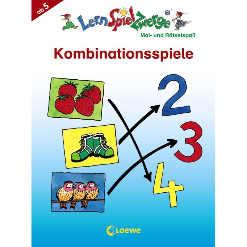 Lernspielzwerge - Kombinationsspiele - Katrin Merle, Kartoniert (TB) von Loewe