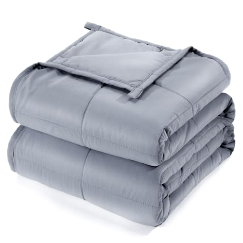 Lofus Gewichtete Decke für Erwachsene, 6,8 kg, 203,2 x 221 cm, King-Size-Größe, atmungsaktiv, für alle Jahreszeiten, schwere Decken, weiche Mikrofaser mit hochwertigen Glasperlen zum Schlafen, Grau Lofus Gewichtete Decke für Erwachsene, 6,8 kg, 203,2 x 221 cm, King-Size-Größe, atmungsaktiv, für alle Jahreszeiten, schwere Decken, weiche Mikrofaser mit hochwertigen Glasperlen zum Schlafen, Grau von Lofus