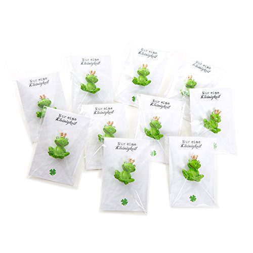 Logbuch-Verlag 25 kleine Geschenke Froschkönig Figuren mit Karte als Glücksbringer Kleinigkeit zum Verschenken für Kunden, Kinder, Schüler & Freunde Logbuch-Verlag 25 kleine Geschenke Froschkönig Figuren mit Karte als Glücksbringer Kleinigkeit zum Verschenken für Kunden, Kinder, Schüler & Freunde von Logbuch-Verlag