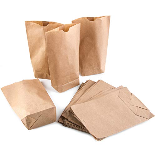 Braune Kreuzbodenbeutel, 50 Stück: Papiertüten Klein, Bodenbeutel Papier, Papiertüte Kraftpapier, Geschenktüte für Lebensmittel & Mitgebsel, Verpackung zum Befüllen, Papierbeutel, 14 x 22 x 5,6 cm Braune Kreuzbodenbeutel, 50 Stück: Papiertüten Klein, Bodenbeutel Papier, Papiertüte Kraftpapier, Geschenktüte für Lebensmittel & Mitgebsel, Verpackung zum Befüllen, Papierbeutel, 14 x 22 x 5,6 cm von Logbuch-Verlag