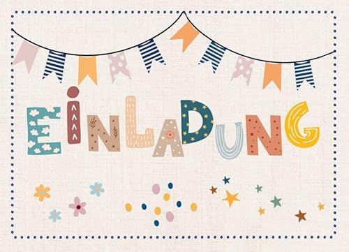 Einladungskarte Querformat neutral DIN A6 – Einladung Tischdeko Babyparty Kindergeburtstag Einschulung – Logbuch-Verlag Einladungskarte Querformat neutral DIN A6 – Einladung Tischdeko Babyparty Kindergeburtstag Einschulung – Logbuch-Verlag von Logbuch-Verlag